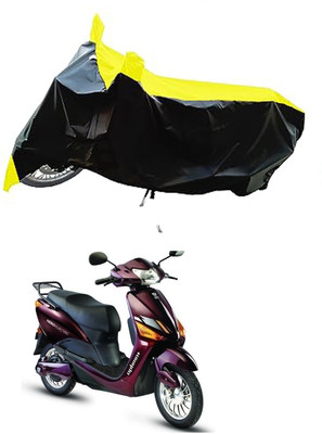 VESMEI Two Wheeler Cover for Hero(Electric Optima Plus BS6, Yellow)