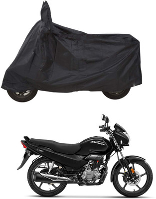 CODOKI Waterproof Two Wheeler Cover for Hero(Super Splendor, Black)