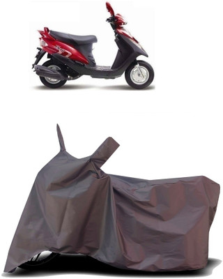 VESMEI Two Wheeler Cover for Mahindra(Flyte, Blue)