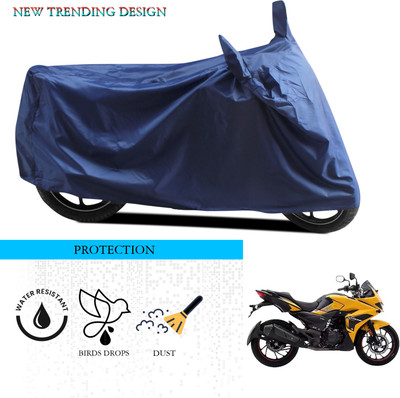 ANTHUB Waterproof Two Wheeler Cover for Hero(MotoCorp Xtreme 200S, Blue)