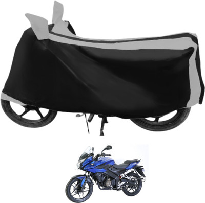 Euro Care Waterproof Two Wheeler Cover for Bajaj(Pulsar 150 DTS-i, Silver)