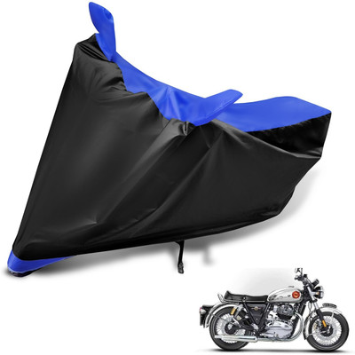 Euro Care Waterproof Two Wheeler Cover for Royal Enfield(Interceptor 650, Blue)
