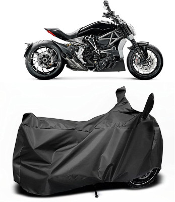 MADAFIYA Two Wheeler Cover for Ducati(XDiavel, Black)