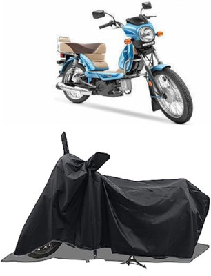SPECTUS Two Wheeler Cover for TVS(Heavy Duty BS6, Black)