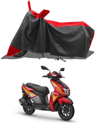 KEDIT Two Wheeler Cover for Universal For Bike(NTORQ, Red)