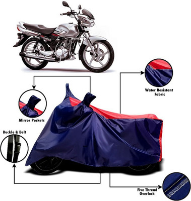 DeepShakshi AUTOMOTIVE Two Wheeler Cover for Suzuki(Zeus, Red, Blue)