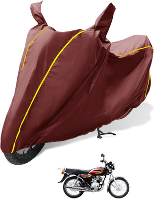 Auto Hub Waterproof Two Wheeler Cover for Yamaha(Crux, Maroon)