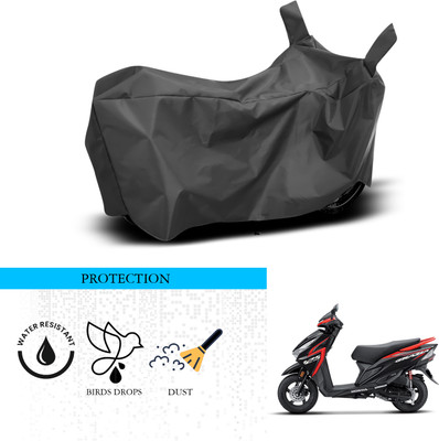 ANTHUB Waterproof Two Wheeler Cover for Honda(Grazia, Black)