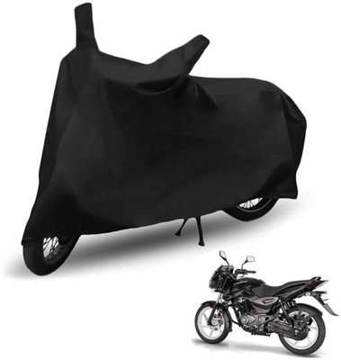 DeepShakshi AUTOMOTIVE Waterproof Two Wheeler Cover for Bajaj(Pulsar, Black)