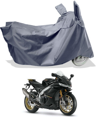Amexride Two Wheeler Cover for Aprilia(RSV4, Grey)