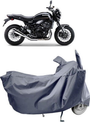 Amexride Two Wheeler Cover for Kawasaki(Z900RS BS6, Grey)