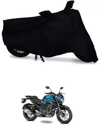 DeepShakshi AUTOMOTIVE Waterproof Two Wheeler Cover for Yamaha(FZ-25 BS6, Black)