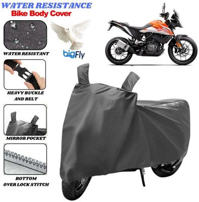 BigFly Two Wheeler Cover for KTM(390 Adventure, Grey)