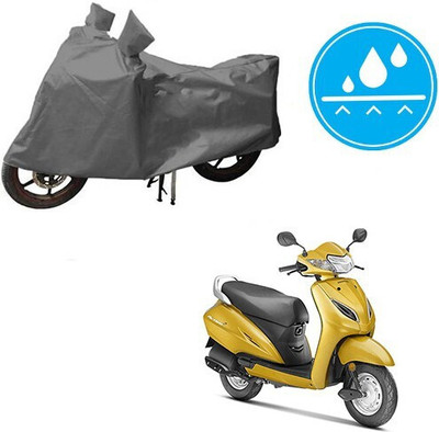 MMSSTAR Waterproof Two Wheeler Cover for Honda(Activa 5G, Grey)