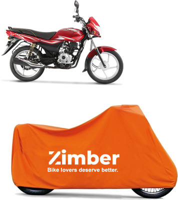 APNEK Two Wheeler Cover for Bajaj(ComforTec, Orange)