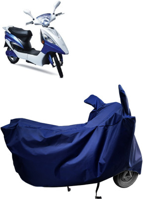 Amexride Two Wheeler Cover for Hero Electric(Electric Maxi, Blue)