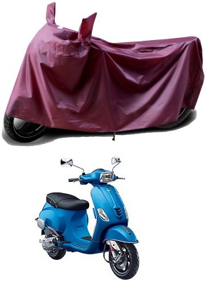 APNEK Waterproof Two Wheeler Cover for Vespa(SXL 125 BS6, Maroon)