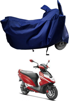 Amexride Two Wheeler Cover for Hero(Dare BS6, Blue)