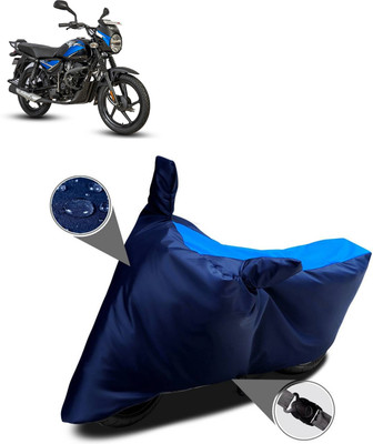 DeepShakshi AUTOMOTIVE Waterproof Two Wheeler Cover for Bajaj(Blue)