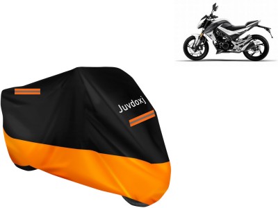 Juvdoxj Waterproof Two Wheeler Cover for CFMoto(150NK, Orange)