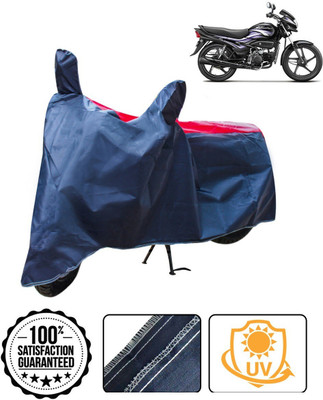 CARNEST Two Wheeler Cover for Hero(Super Splendor, Red, Blue)