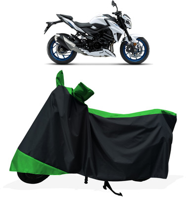 Tricway Two Wheeler Cover for Suzuki(GSX, Multicolor)