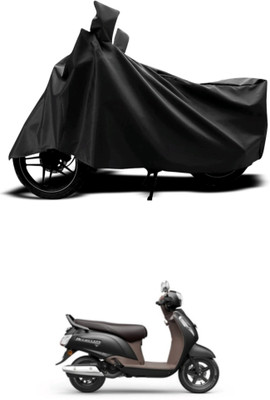 DeepShakshi AUTOMOTIVE Two Wheeler Cover for Suzuki(New Access 125, Black)