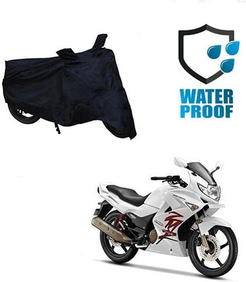 MMSSTAR Waterproof Two Wheeler Cover for Hero(Karizma, Black)