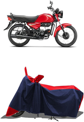 SUGASHRI Waterproof Two Wheeler Cover for Hero(HF Dawn, Red, Blue)