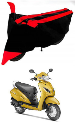 AutoGalaxy Waterproof Two Wheeler Cover for Honda(Activa 125, Red, Black)