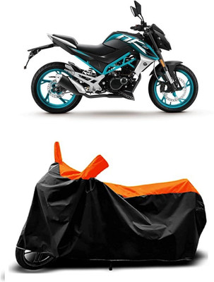 VESMEI Two Wheeler Cover for CFMoto(150NK BS6, Orange)