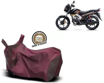OliverX Waterproof Two Wheeler Cover for Mahindra(Centuro, Maroon)