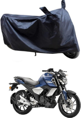 KANISHA ENTERPRISES Waterproof Two Wheeler Cover for Yamaha(FZS-FI V3 BS6, Black)