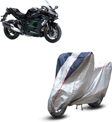 GGK RANTAL Waterproof Two Wheeler Cover for Kawasaki(Ninja H2 SX, Multicolor)