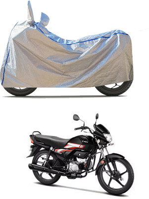 PAGORA Waterproof Two Wheeler Cover for Hero(CD deluxe, Silver)