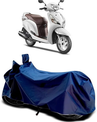 AASHTIK MART Two Wheeler Cover for Honda(Aviator, Blue)