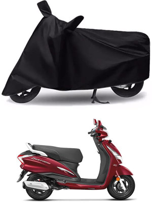 KEDIT Two Wheeler Cover for Hero(Destini 125, Black)