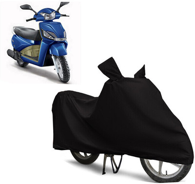 EGAL Two Wheeler Cover for Mahindra(Gusto, Black)