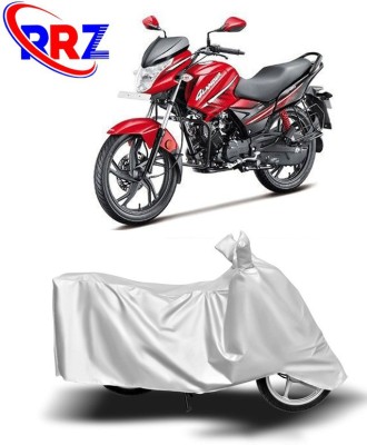 RRZ Waterproof Two Wheeler Cover for Hero(Glamour i3s, White)