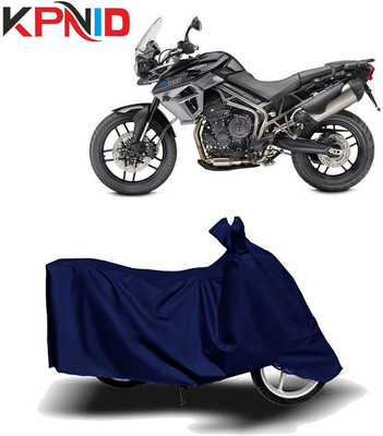 MJD Waterproof Two Wheeler Cover for Triumph(Tiger 800 XR, Blue)