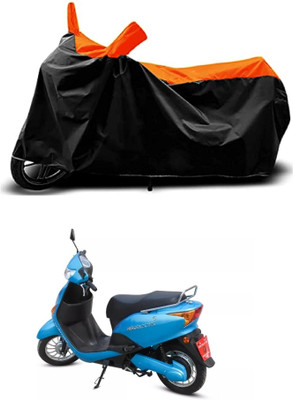 VESMEI Two Wheeler Cover for Hero(Electric Optima HS500 ER, Orange)