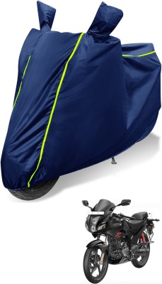 Auto Hub Waterproof Two Wheeler Cover for Hero(Karizma, Blue)