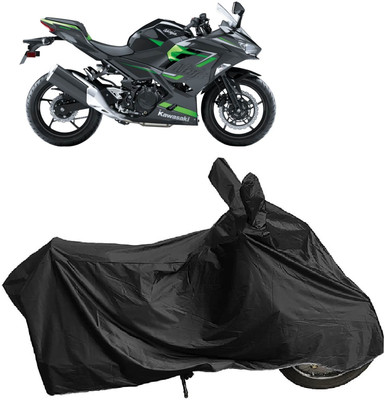 DIGGU Two Wheeler Cover for Kawasaki(Ninja 650 BS6, Black)