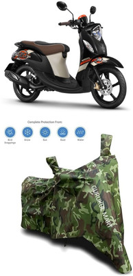 gurukul mart Waterproof Two Wheeler Cover for Mahindra(Centuro BS6, Green)