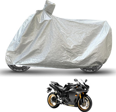 Caronix Waterproof Two Wheeler Cover for Yamaha(YZF R1, Silver)