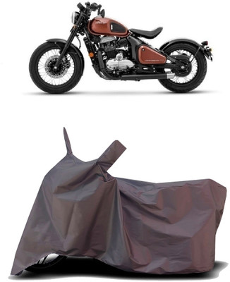 VESMEI Two Wheeler Cover for JAWA(Bobber 350, Blue)