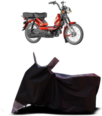 OliverX Waterproof Two Wheeler Cover for TVS(Heavy Duty BS6, Grey)