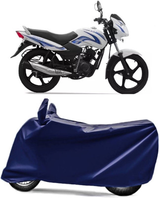 AUCTIMO Two Wheeler Cover for TVS(Sport, Blue)