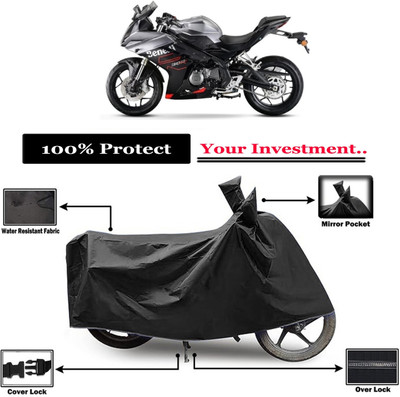 Amexride Two Wheeler Cover for Benelli(302R, Black)
