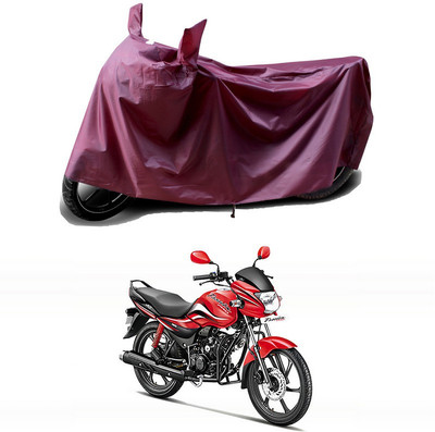 THE REAL ARV Waterproof Two Wheeler Cover for Hero(Passion, Maroon)